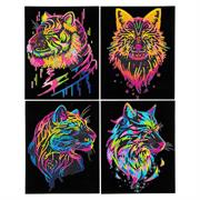 DIAMOND DOTZ - Dotzies Flock Wild Neon - 25 x 20cm